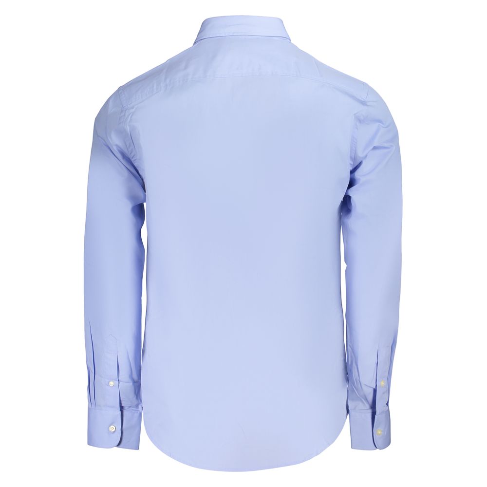 Azzurro Cotton Men's Shirt