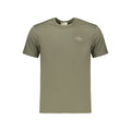 Green Cotton Men's T-Shirt