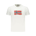 White Cotton Men's T-Shirt