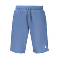 Blue Cotton Men's Pants