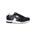 Blue Polyurethane Men's Sneaker