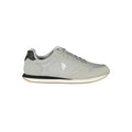 Gray Polyurethane Men's Sneaker