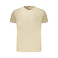 Beige Cotton Men's T-Shirt