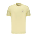 Yellow Cotton Men's T-Shirt