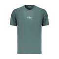 Blue Cotton Men's T-Shirt