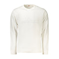 White Cotton Men Sweatshirt
