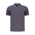 Blue Cotton Men's Polo