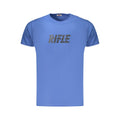 Blue Cotton Mens T-Shirt