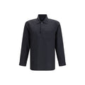 Black Linen Dress Shirt