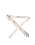 Off White DG Embroidery Silk Adjustable Men Necktie Tie
