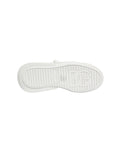 White Calfskin Leather Low Top Sneakers Shoes
