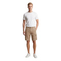 Beige Cotton Bermuda Shorts