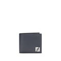 Blue Calf Leather Bos Taurus Wallet