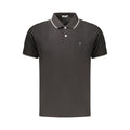 Black Cotton Men's Polo