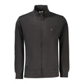Black Cotton Men's Sweatshirt