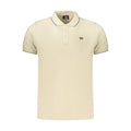 Beige Cotton Men's Polo