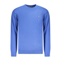 Blue Cotton Men's Sweater