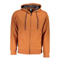 Brown Cotton Men's Sweatshirt