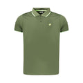 Green Polyester Men's Polo Shirt