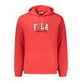 Red Cotton Men's Hoodie