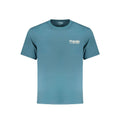 Blue Cotton Men's T-Shirt