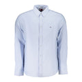 Azzurro Cotton Men's Shirt