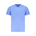 Light Blue Cotton Men's T-Shirt