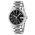 Gray Stainless Steel Dress Watch
