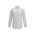 White Cotton Dress Shirt