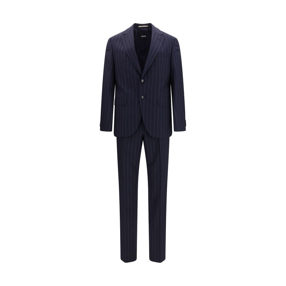 Blue Wool Oves Aries Two-Piece Suit