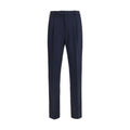 Blue Wool Oves Aries Casual Pants