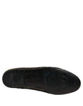 Black Gold Sequined Men Dress Loafers Shoes