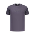 Blue Cotton Men's T-Shirt