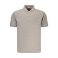 Gray Cotton Men's Polo Shirt