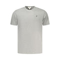 Gray Cotton Men's T-Shirt