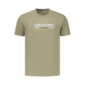 Green Cotton Men's T-Shirt