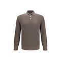 Brown Cotton Polo Shirt