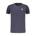 Blue Cotton Men's T-Shirt