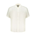 White Linen Men's Shirt