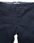 Navy Blue Skinny Chino Mid Waist Men Pants
