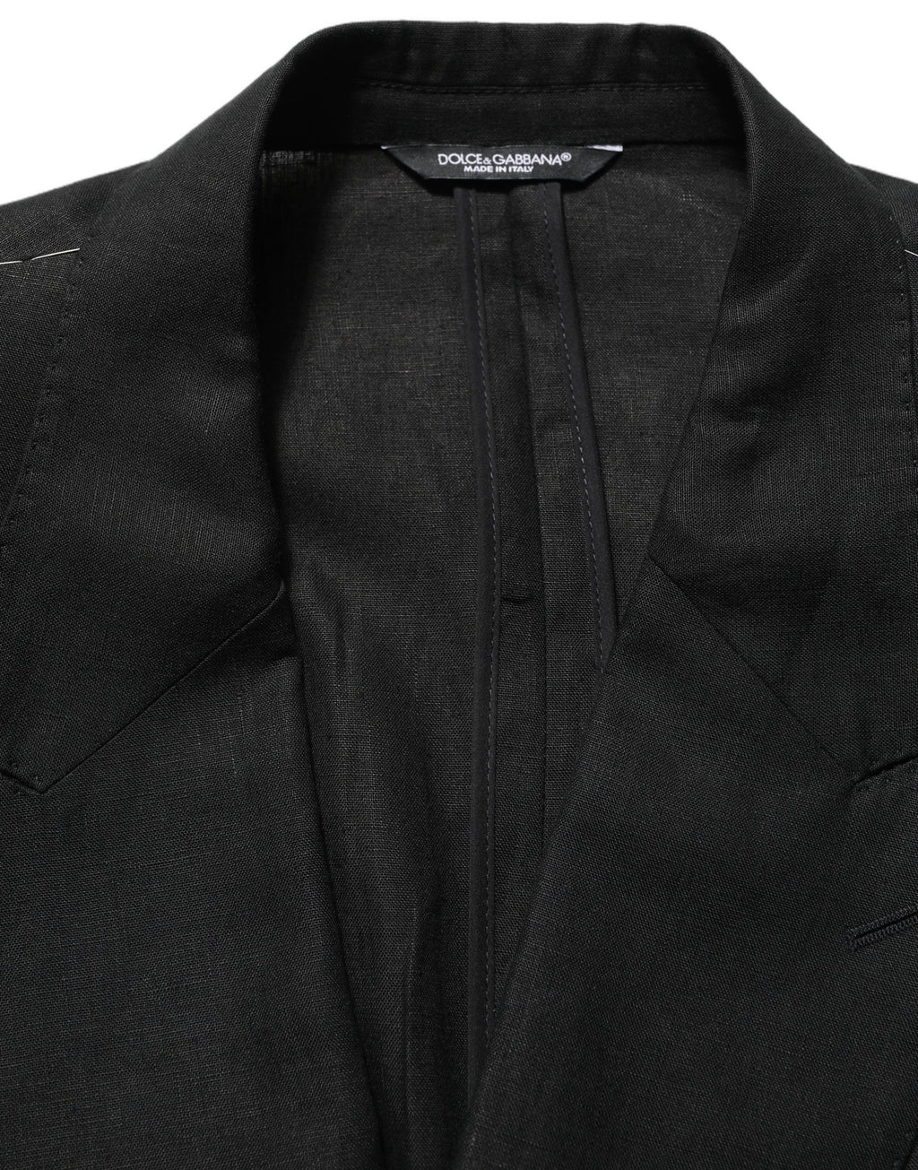 Black Linen Slim Fit Formal 2 Piece Suit