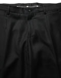 Black Wool Slim Fit Formal 2 Piece Men Suit