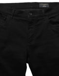 Black Cotton Stretch Skinny Men Denim Jeans