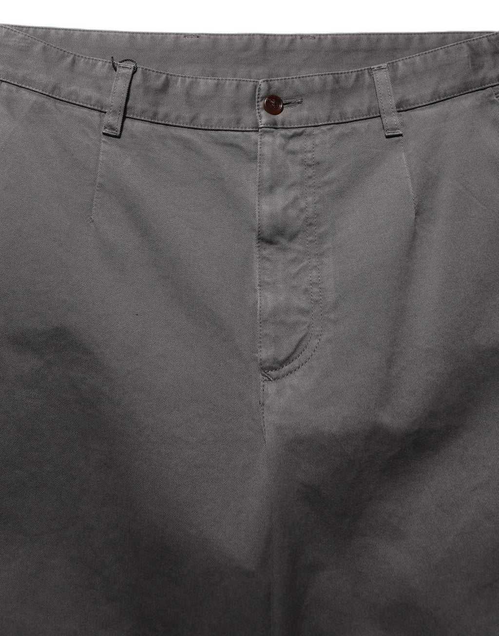 Dark Gray MidWaist Straight Men Trouser Pants