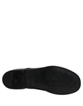 Black Leather Men Derby Dress Formal Shoes