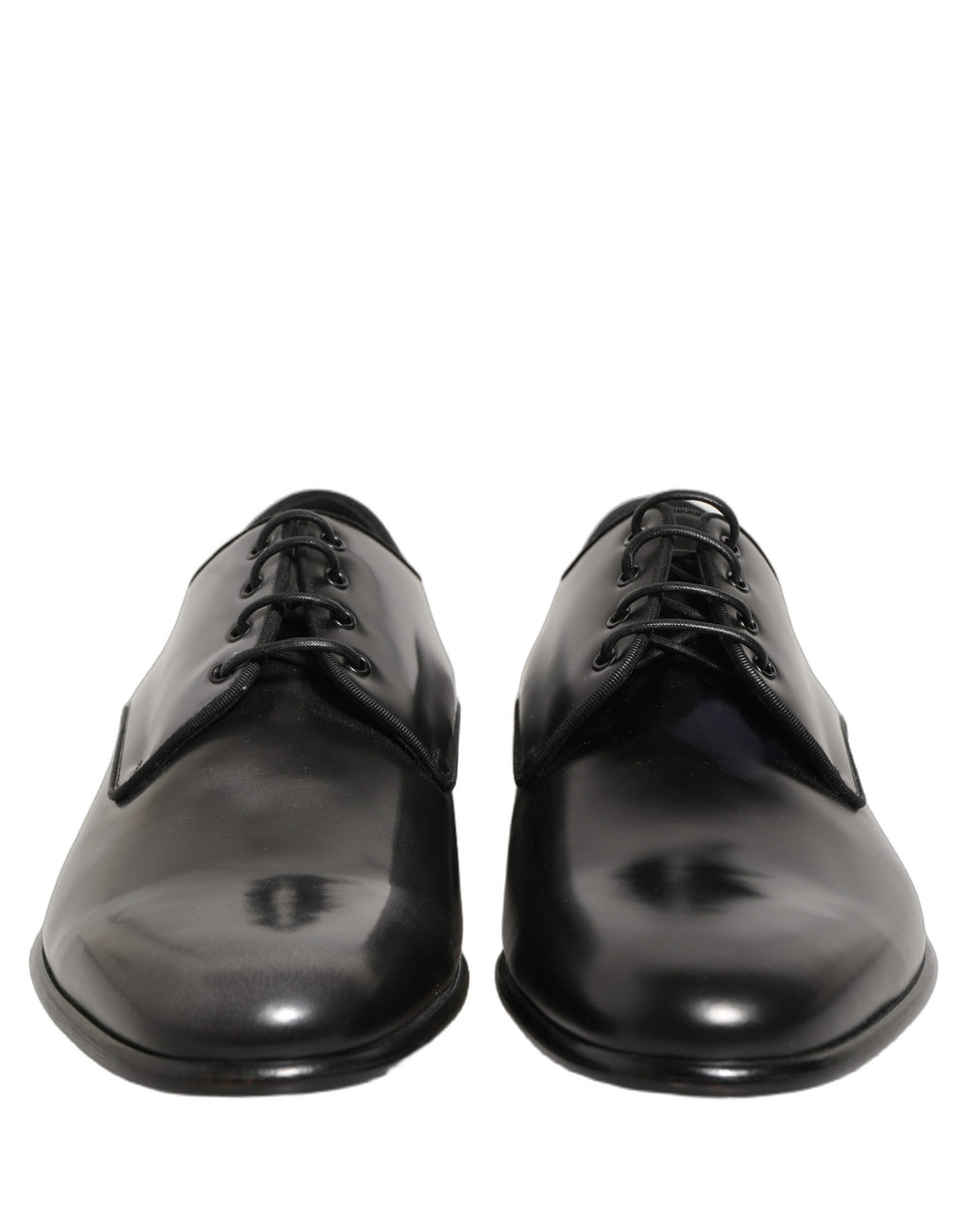 Black Leather Men Derby Dress Formal Shoes