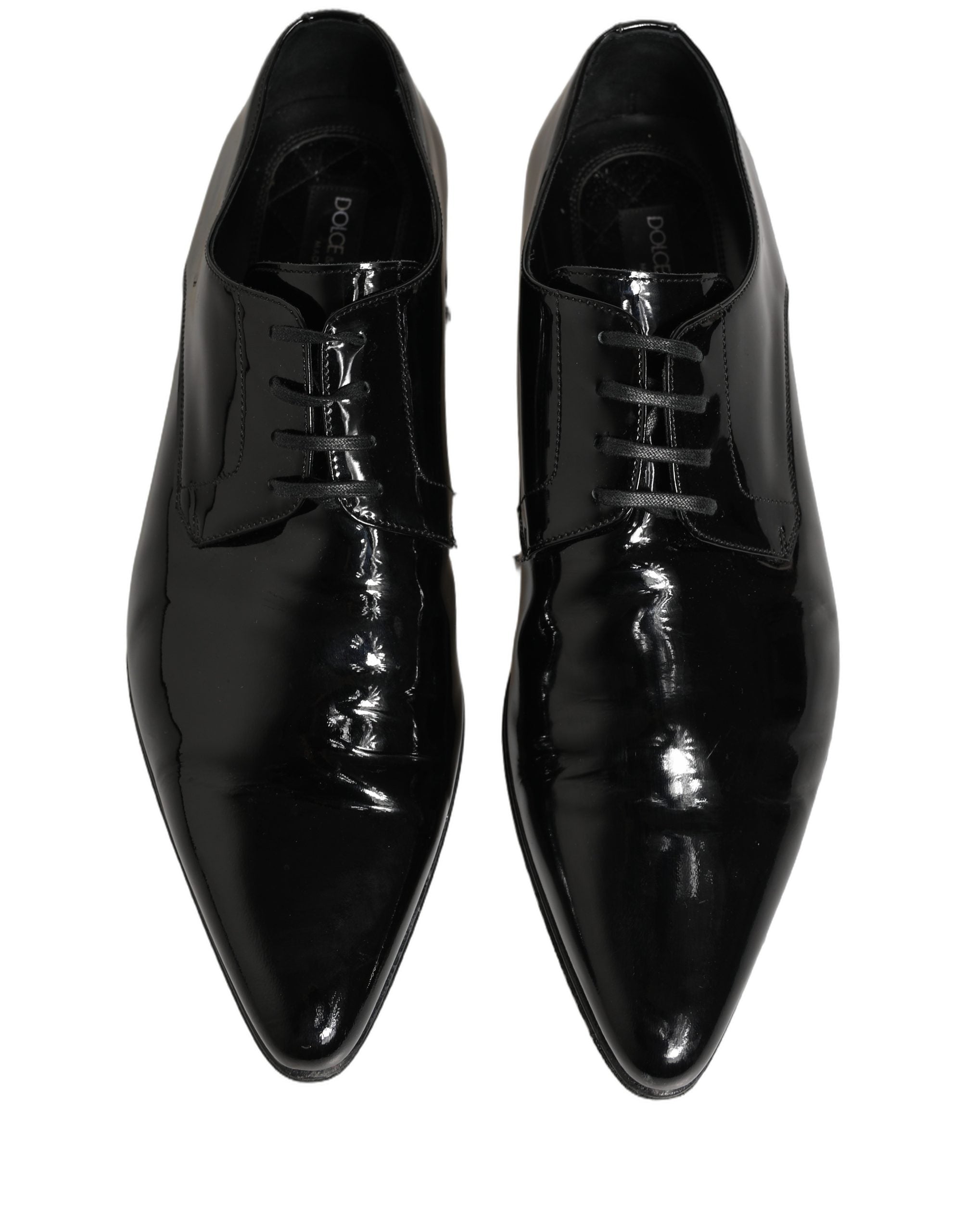 Black Leather Derby Dress Men Formal Shoes