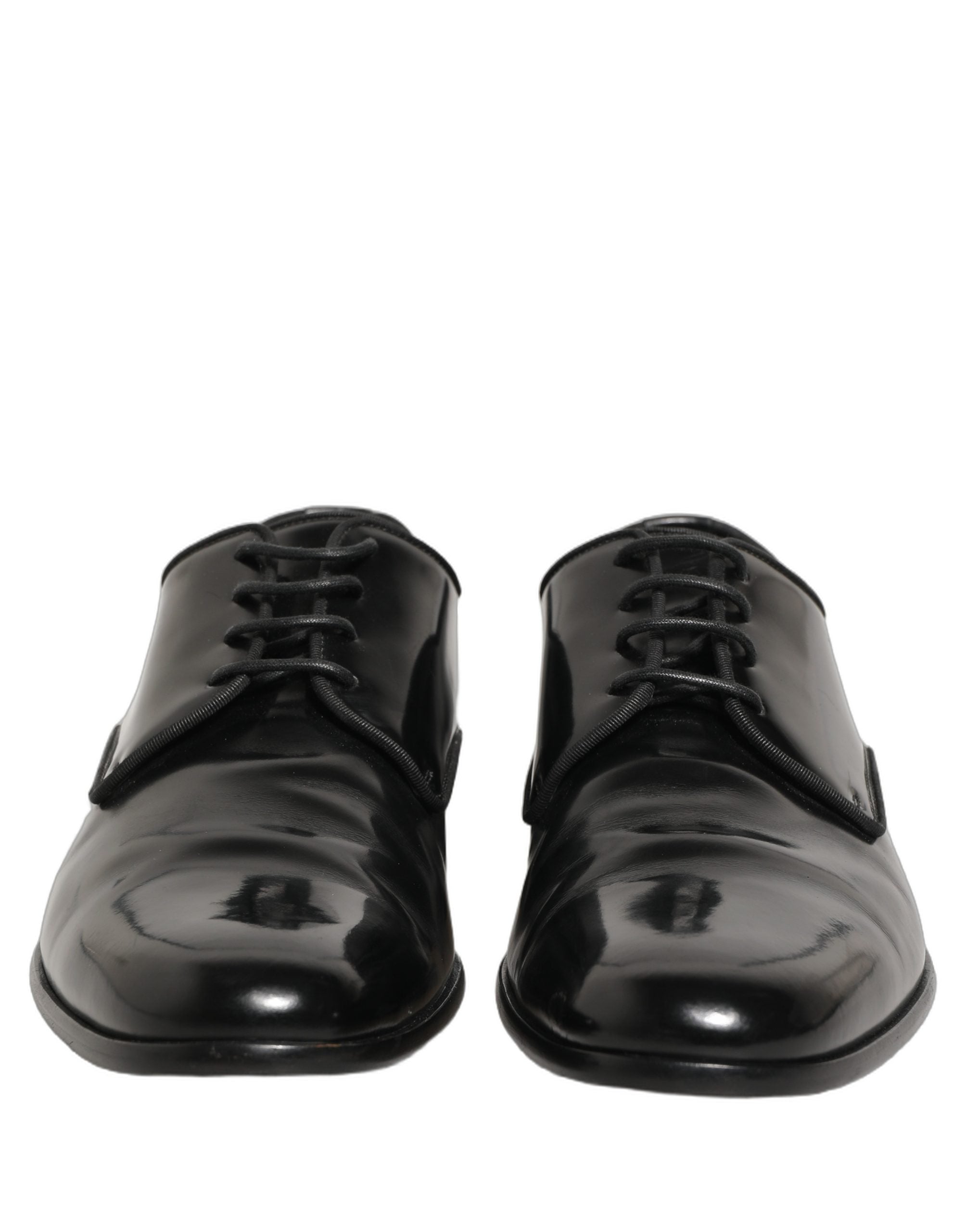 Black Leather Men Derby Dress Formal Shoes
