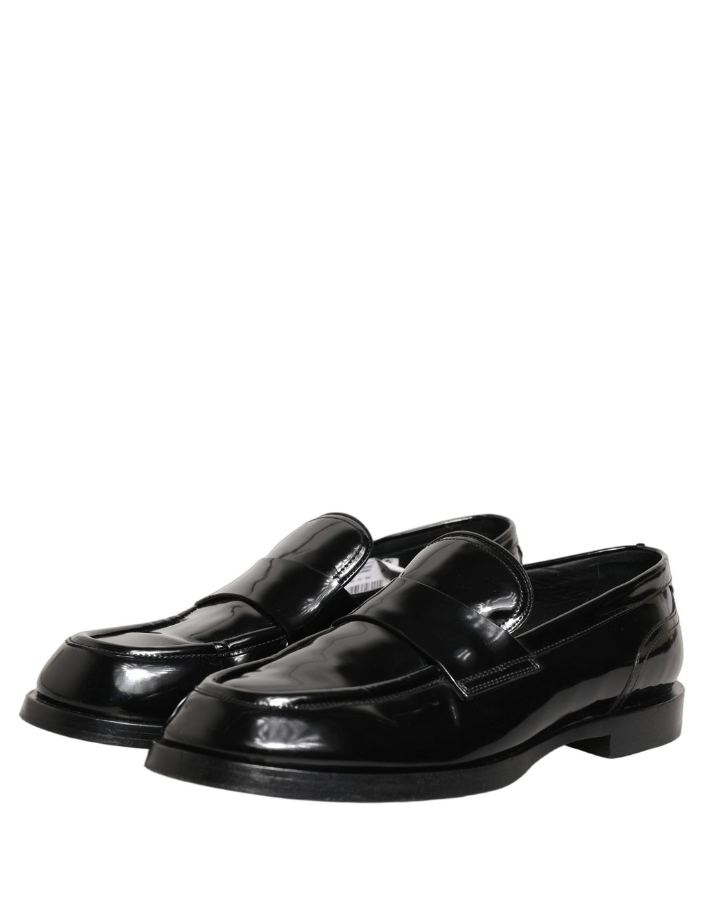 Black Leather Formal Men Dress Loafers Shoes