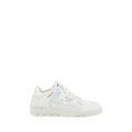 White Calf Leather Bos Taurus Athletic Sneakers